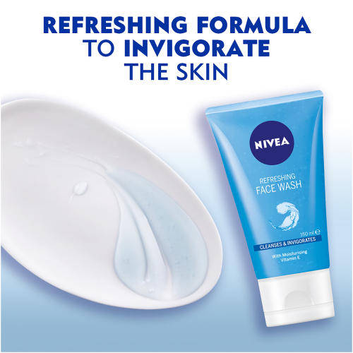 Nivea Refreshing Face Wash Gel 150ml - Brand New