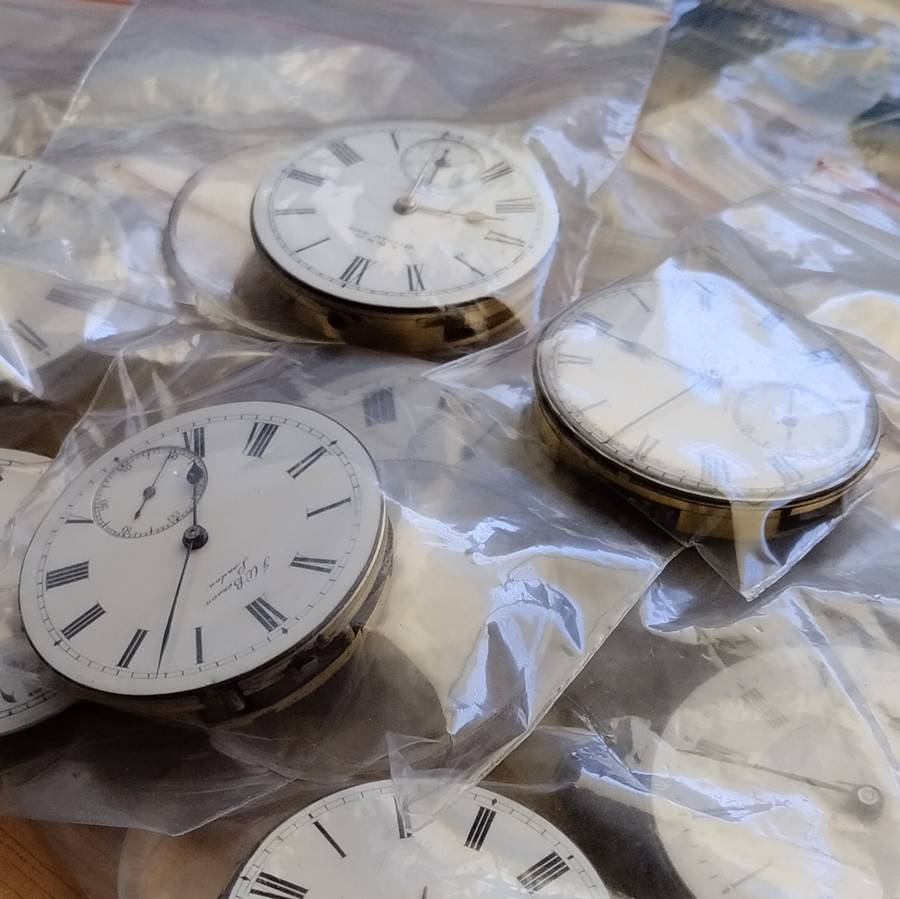 Pocket Watch Movement Lot #W0106
