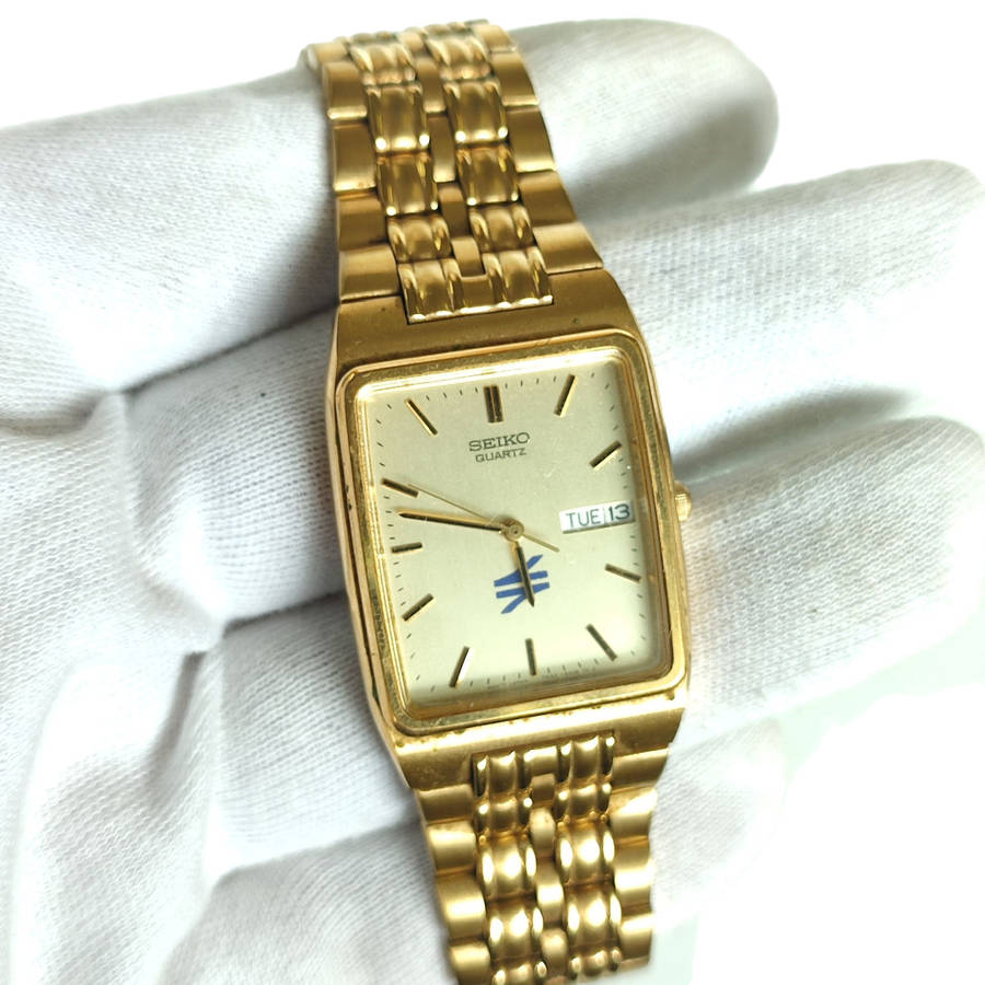 Seiko Quartz Spoornet Signed Dial #W0126