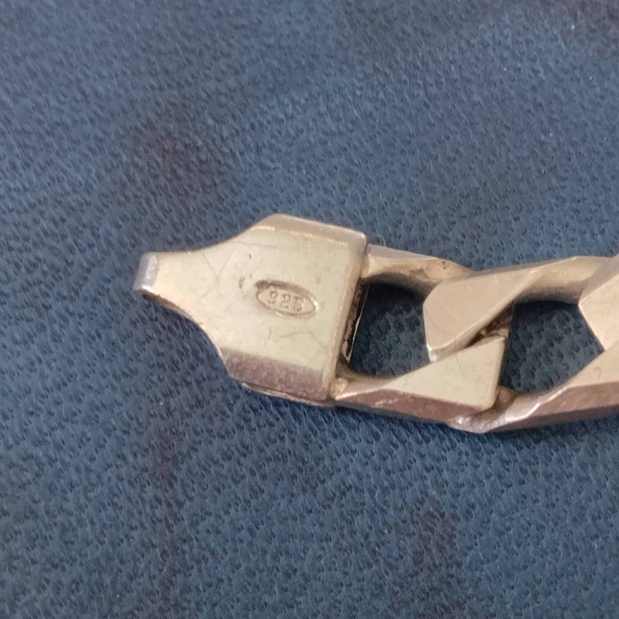 Sterling Silver ID Bracelet WK001