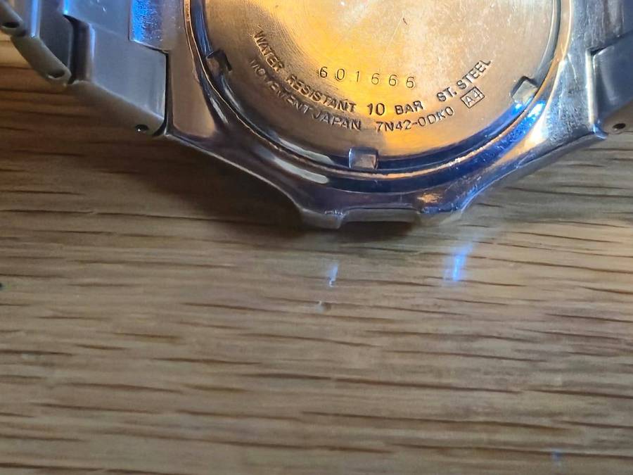 RARE SEIKO COUTURA WATCH 7N42-0DK0