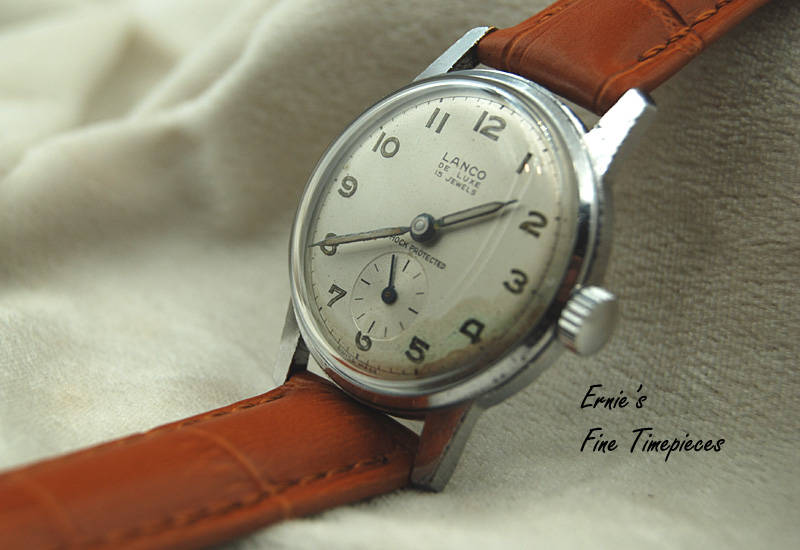 Vintage Lanco Cal. 1022 (Lagendorf), Manual Wind, Serviced