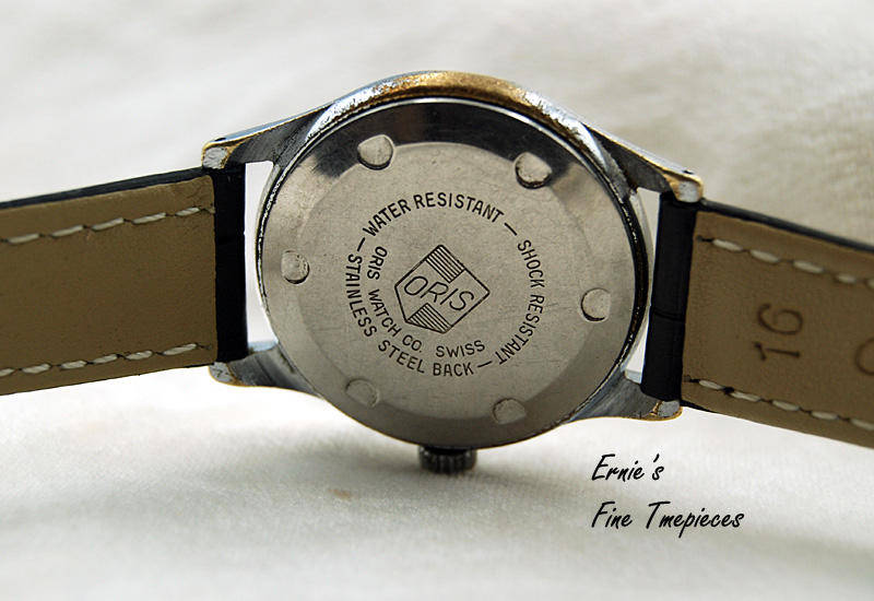 Rare Vintage, Oris Pointer Date Cal. 583 from the 50's, Serviced