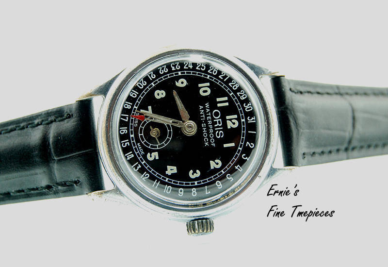 Rare Vintage, Oris Pointer Date Cal. 583 from the 50's, Serviced