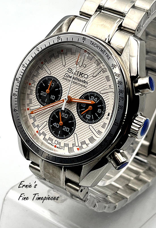 Speedmaster Chronograph MOD Watch, Seiko VK63 Movement, NEW