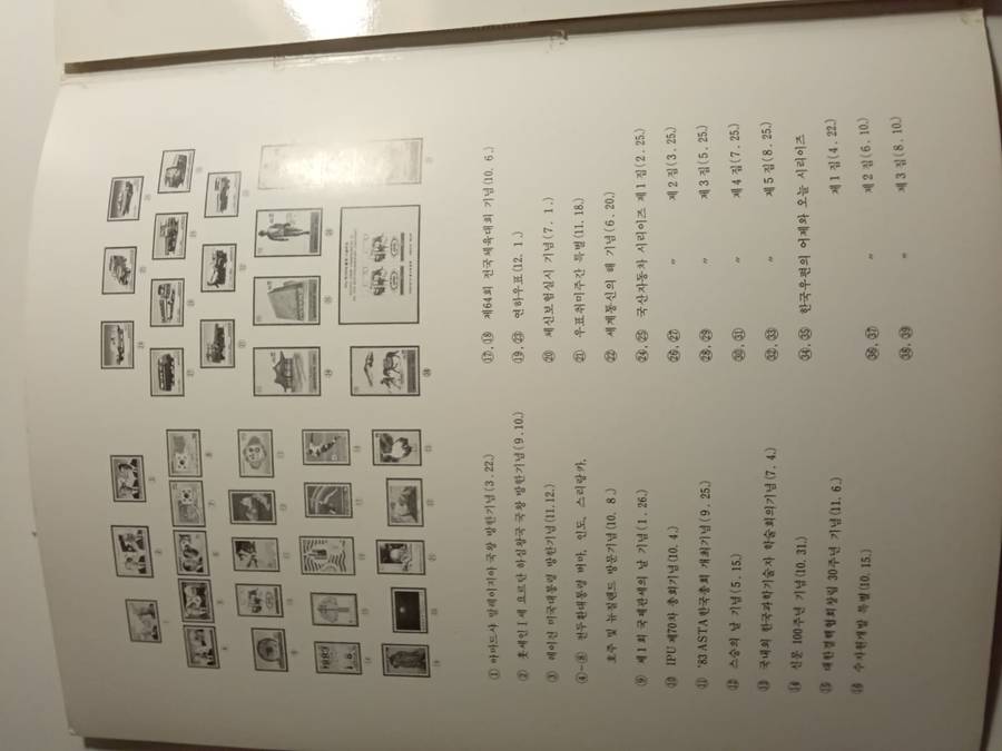 Korean stamps 1983/4,  Phila Korea. Ministry of Communications