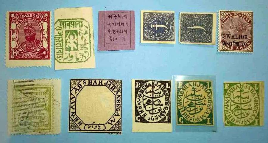 Old India Stamps Collection
