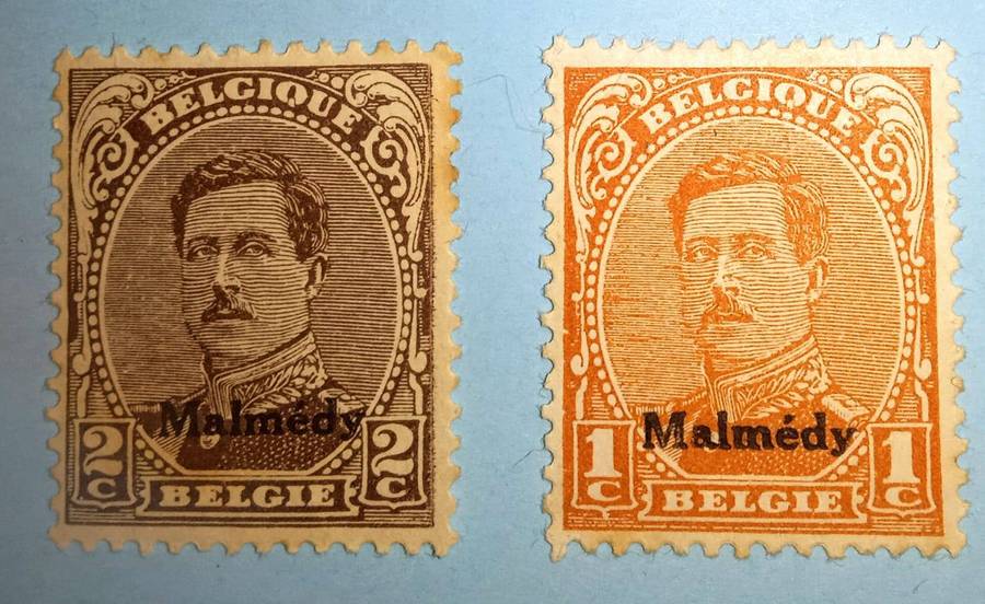 Malmedy stamps 1920 Scott Value $160*