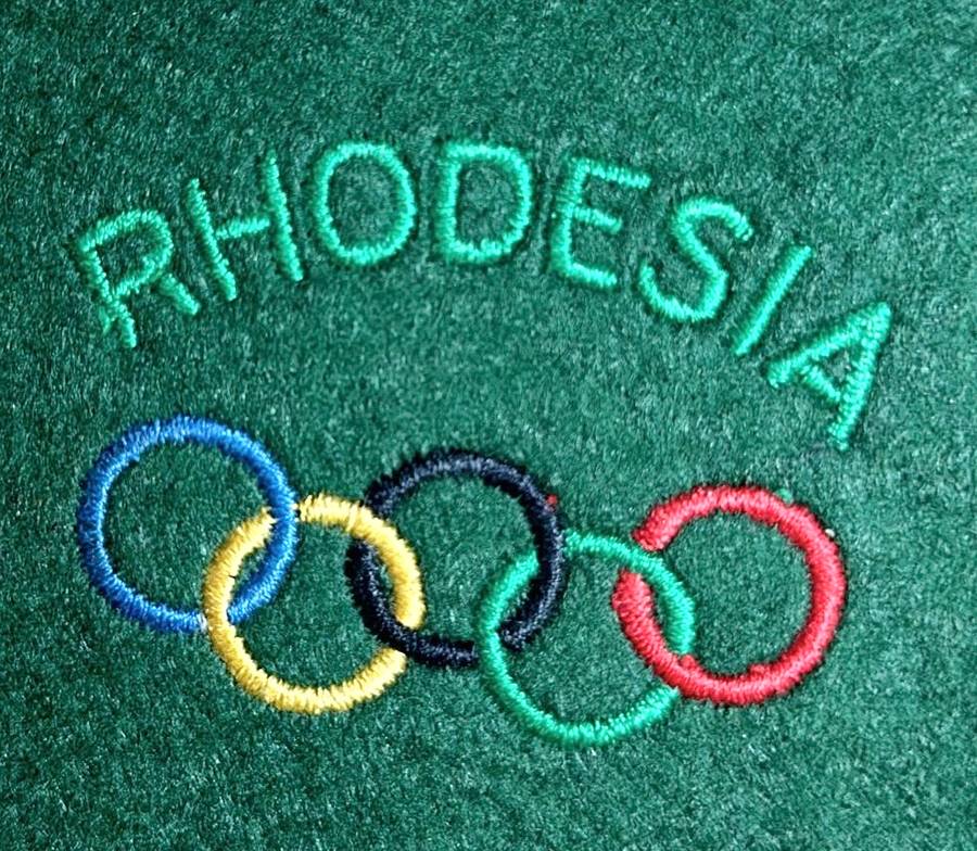 RHODESIA OLYMPICS VARIANTS CLOTH