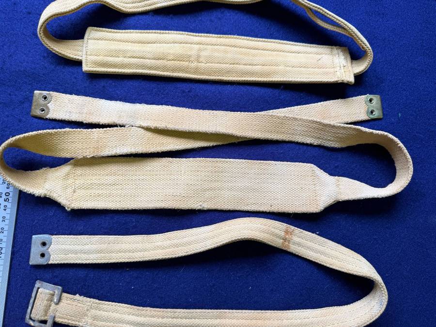 Rhodesian Canvas Slings - Lot of 3 - Period Pieces