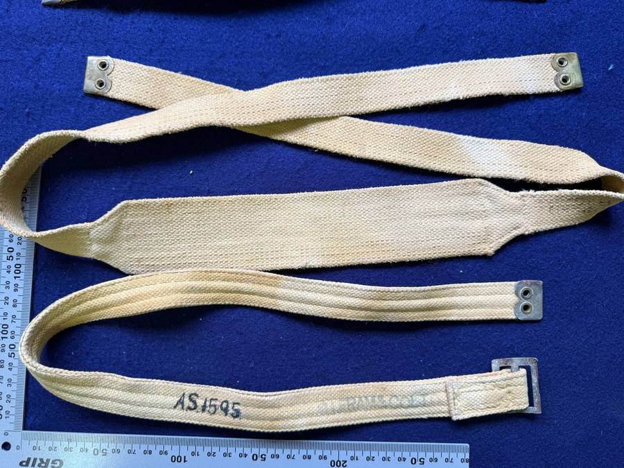 Rhodesian Canvas Slings - Lot of 3 - Period Pieces