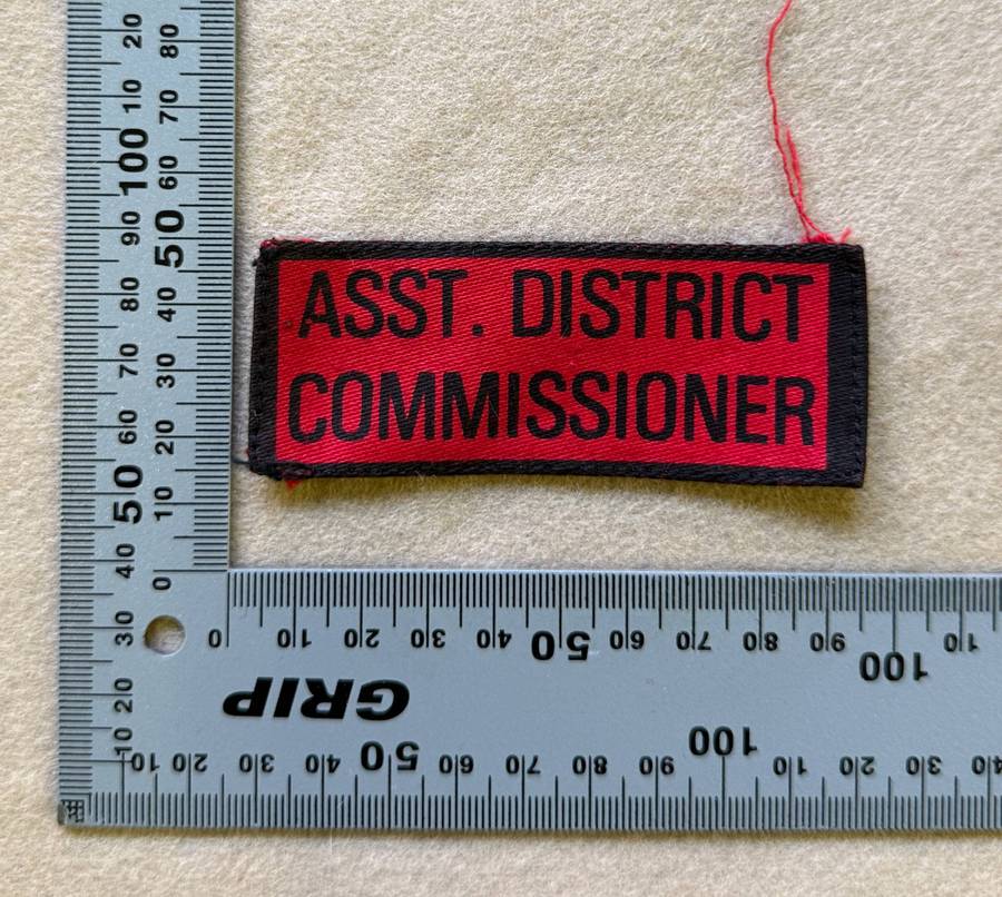 Rhodesia INTAF - ASSISTANT DISTRICT COMMISSIONER