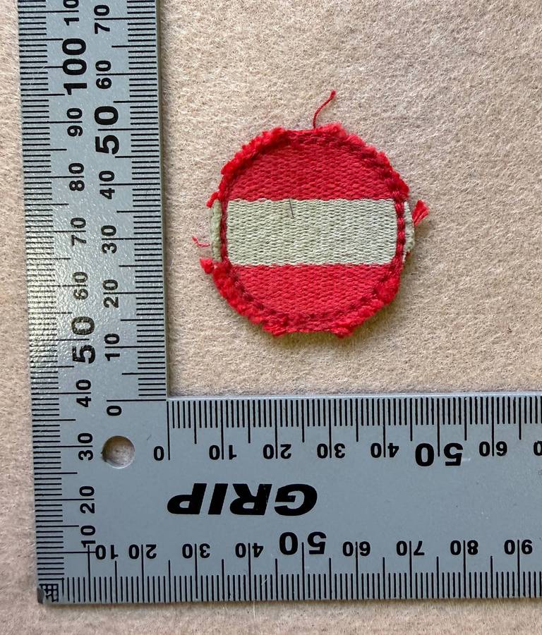 Rhodesia INTAF - WARRANT OFFICER Wrist Rank backing felt