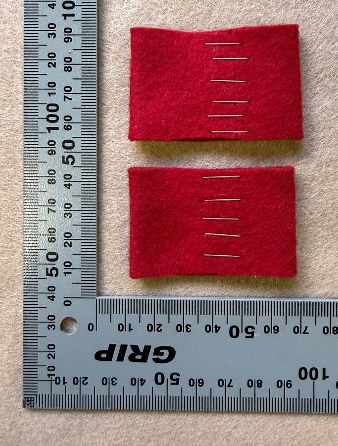 Rhodesia INTAF - V Epaulettes - Matching Set