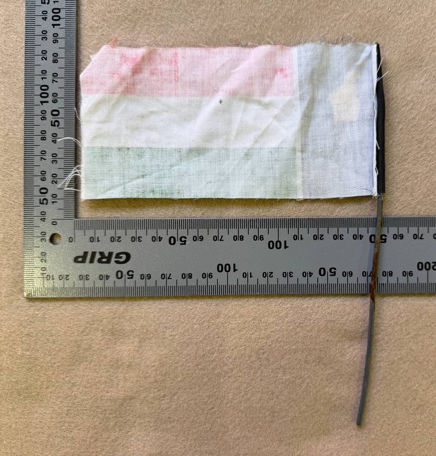 Rhodesia / Zimbabwe - Desk Flag - 150mm x 70mm