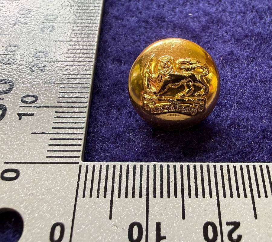 Rhodesian Buttons - General Army (1 Button)