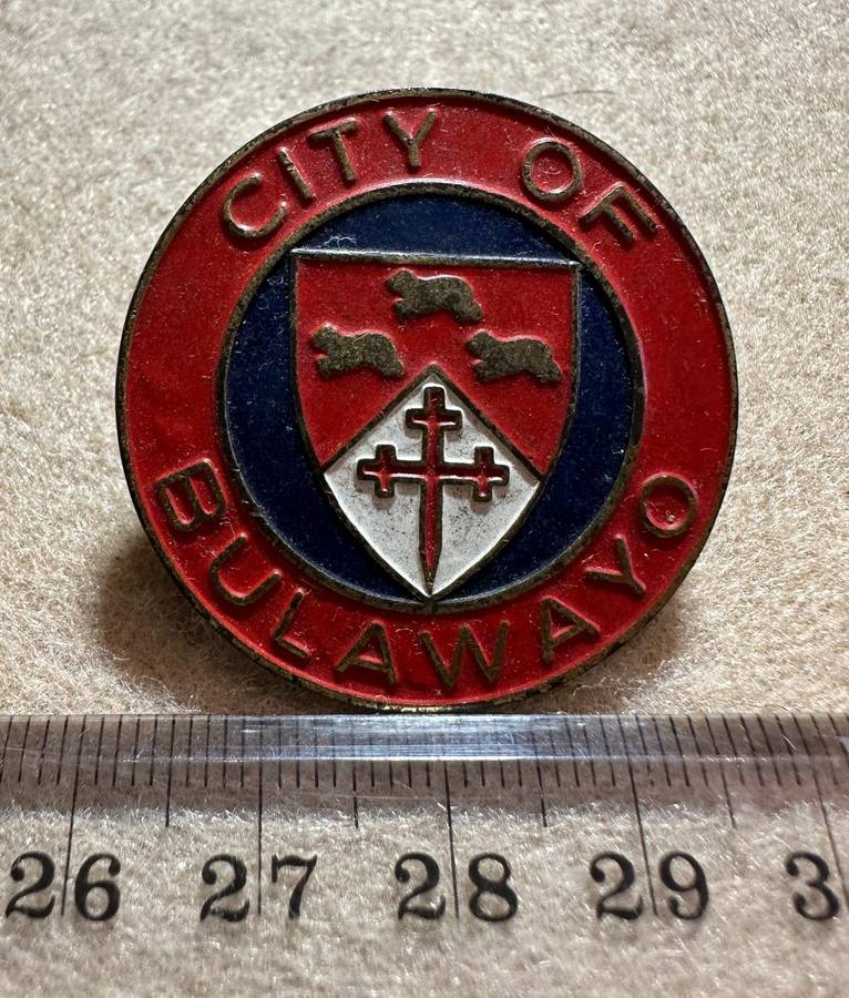 Rhodesian City Councils - CITY OF BULAWAYO BROOCHES VARIANT