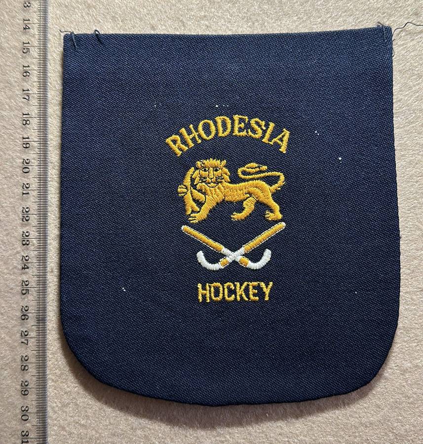 RHODESIA COLOURS - RHODESIA HOCKEY BULLION