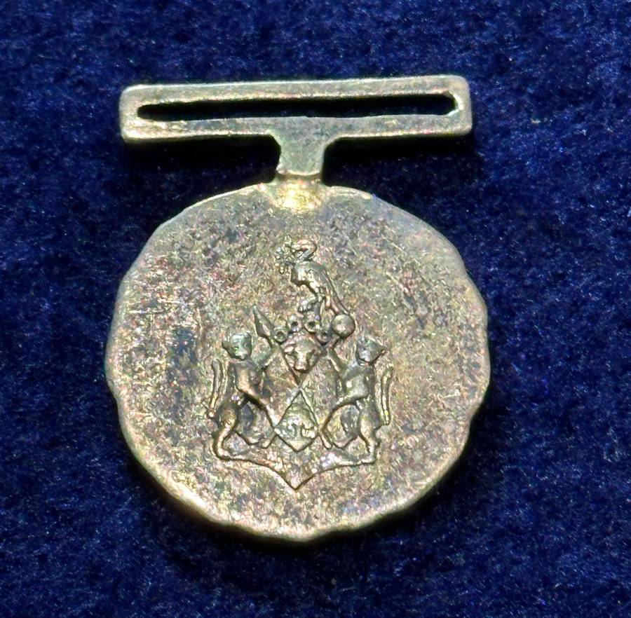SA Military Decorations & Medals - Sandile Decoration (SD), Miniature Medal - No Ribbon