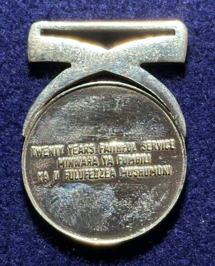 SA Military Decorations & Medals - Venda Medal for 20yrs Faithfull Service - Full Size - No Ribbon