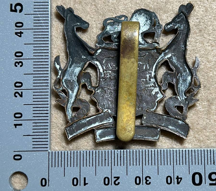 RHODESIA DEFENCE FORCE - HAT BADGE RHODESIAN DEFENCE FORCE - 1920 -23