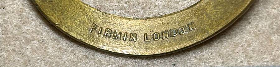 RHODESIA STAFF/ GENERAL SC - CAP BADGE - FIRMIN LONDON