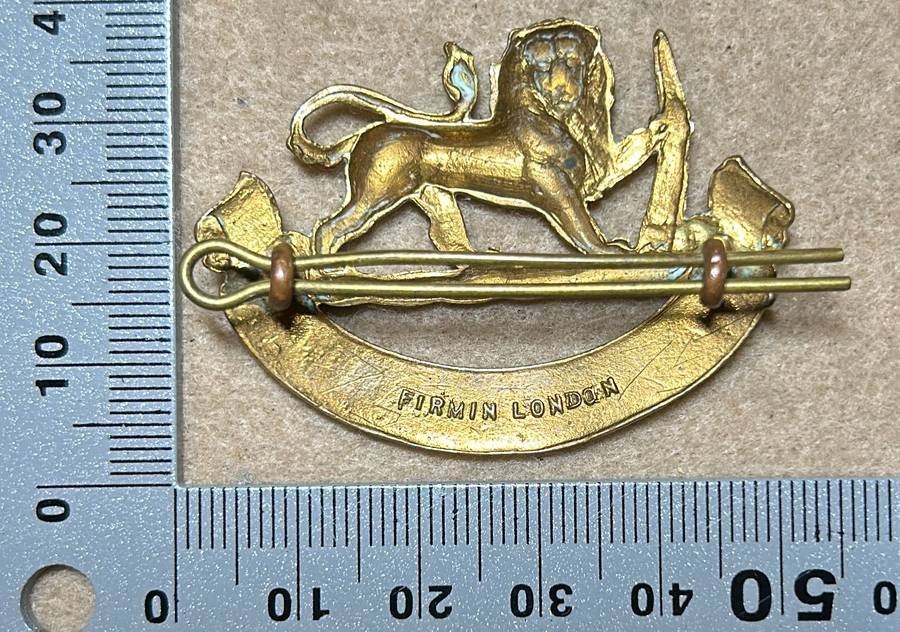 RHODESIA STAFF/ GENERAL SC - BADGE - 1940-50 - FIRMIN LONDON