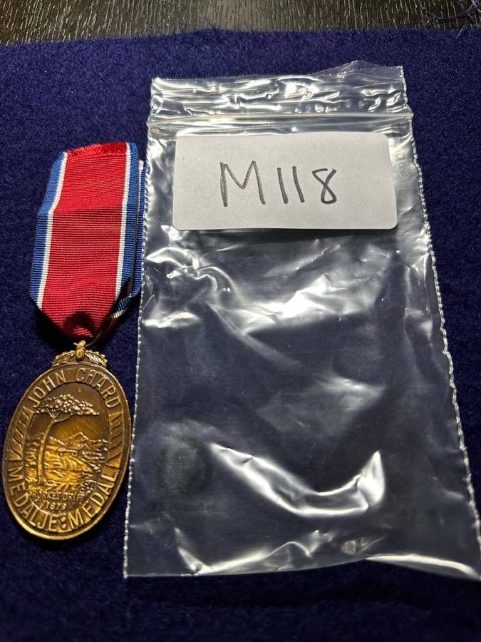 John Chard Medal - Coat of Arms Variation - No 7811 - Full-size