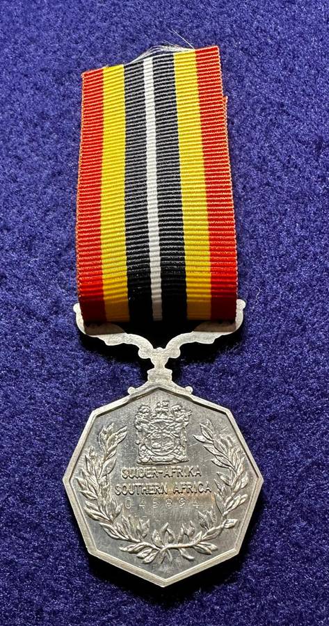 Southern Africa Medal - Full-size - No 045894