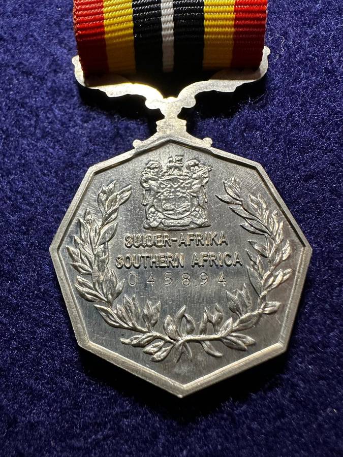 Southern Africa Medal - Full-size - No 045894