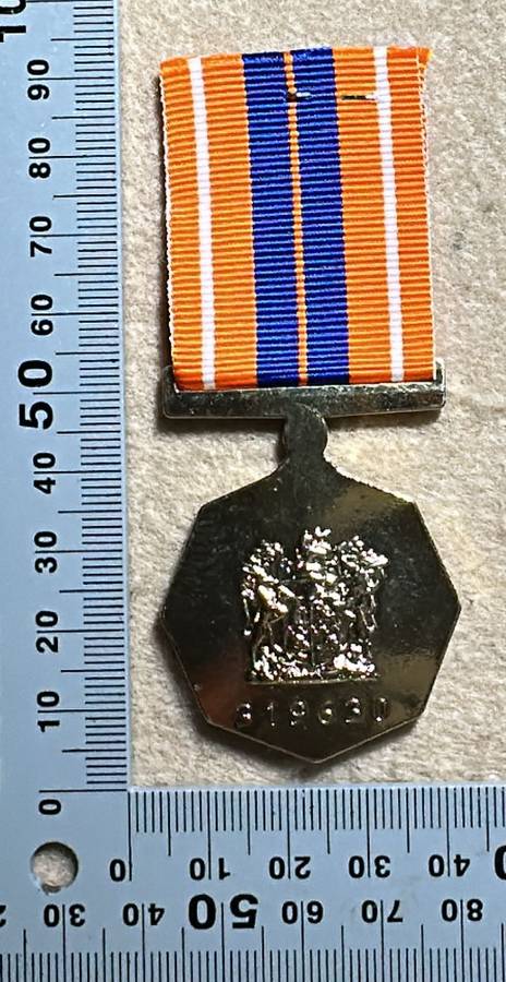 SA Military Decorations & Medals - Pro Patria Medal - Full Size - Numbered 319630