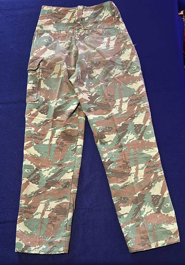32 Battalion Camouflage Long Trousers - Size 8176