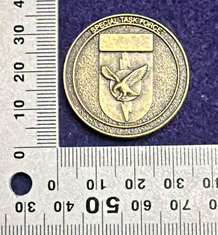 SAP - Special Taskforce Medallion - 35 mm diameter