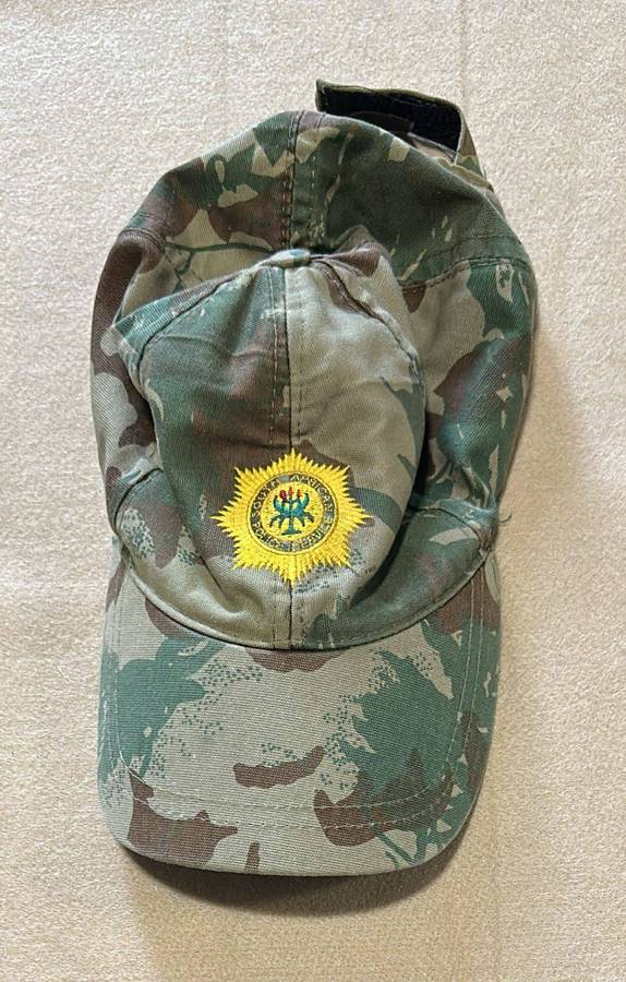 SAP Camo Cap with Embroidered Badge (Size 56cm)