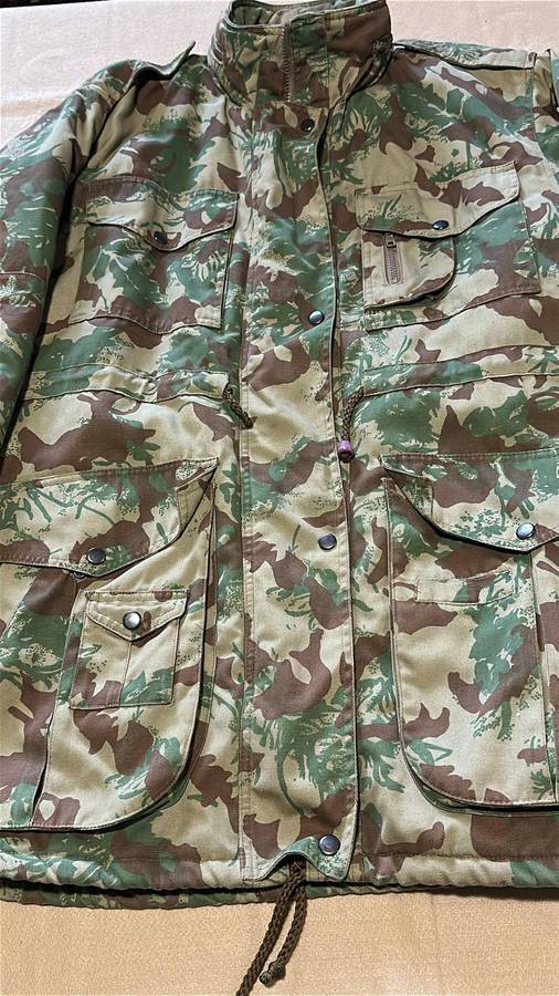 SAP Taskforce Camo Jacket with Inner (Duvet type non removable inner) - Large (Appears XXL, 65cm)