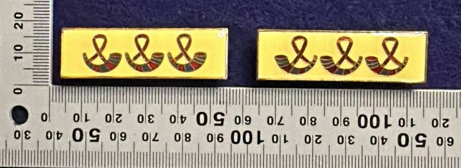 SADF - Orange Free State Higher Formation Bars - Set - all pins
