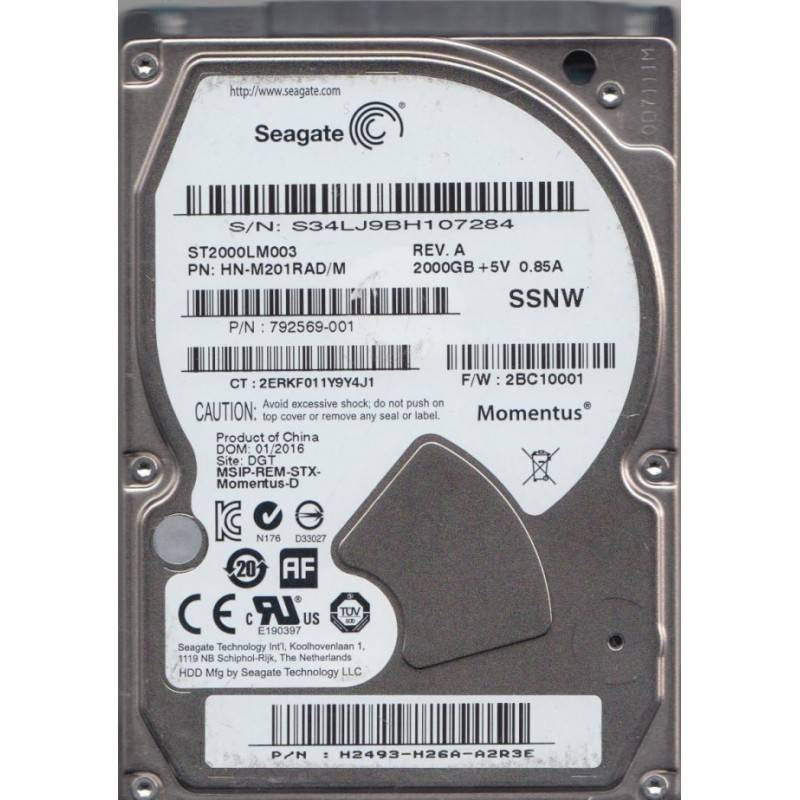 2.5` HDD Seagate 1000Gb