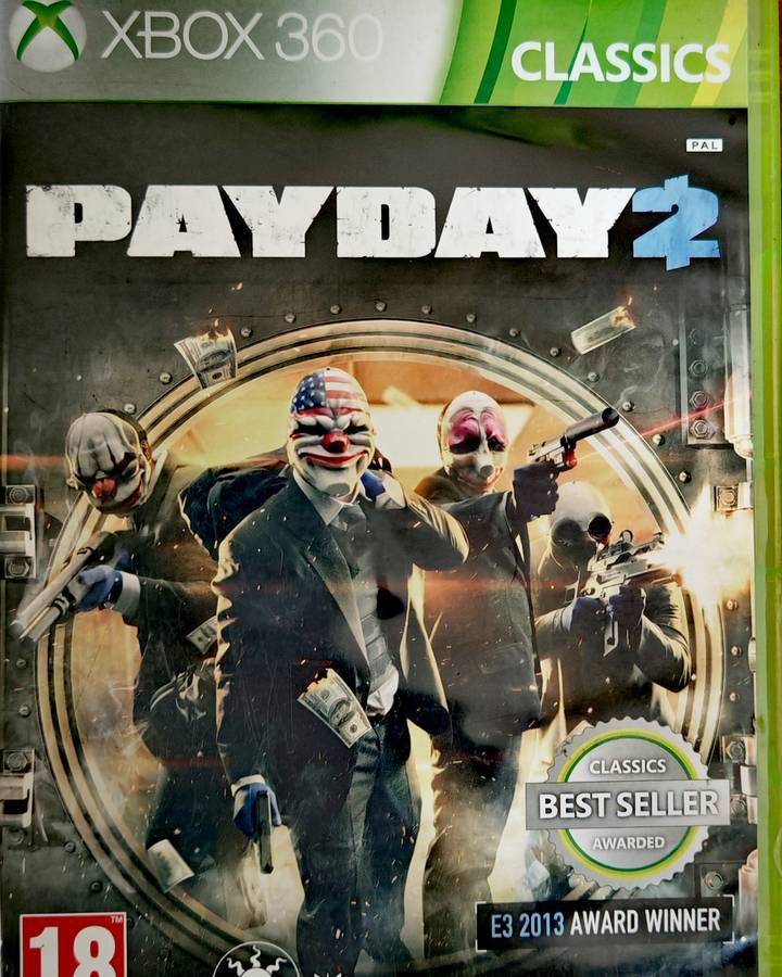PAYDAY 2 XBOX 360