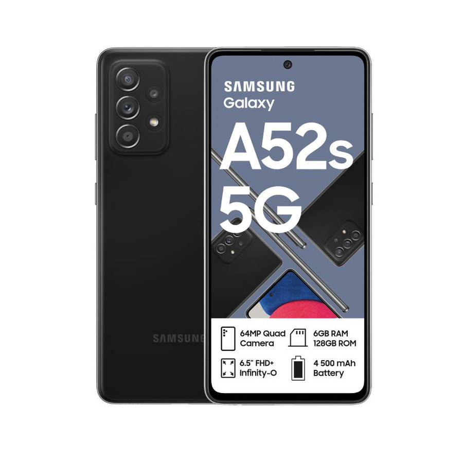 Samsung Galaxy A52s 5G | Awesome Black | 128GB (1 Month Warranty)