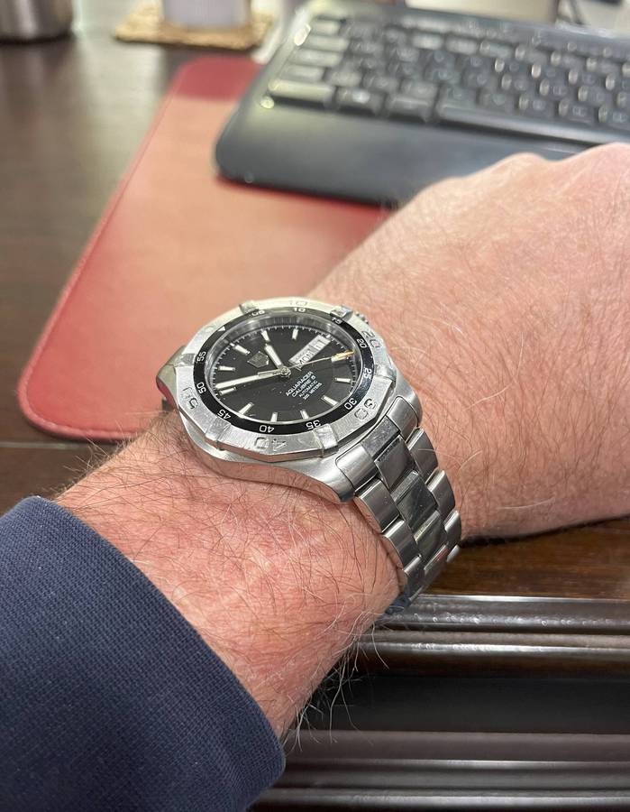 Luxury Tag Heuer Aquaracer Calibre 5 Auto 43mm Day/Date