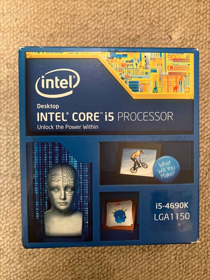 Intel Core i5 4690K + Z97 Motherboard + 16GB DDR3 memory