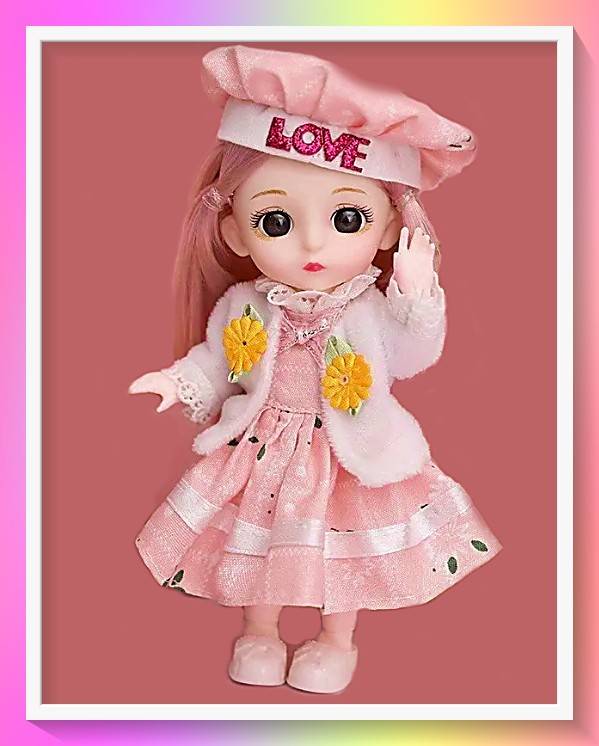 Gorgeous best friend travel doll with full outfit and surprise gift