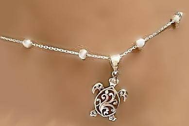 So sweet turtle anklet
