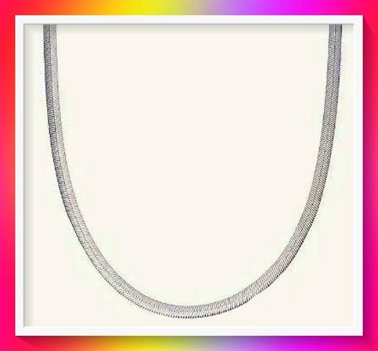Stunning Stainless Steel Silvery Snake Chain 2mm x 40cm