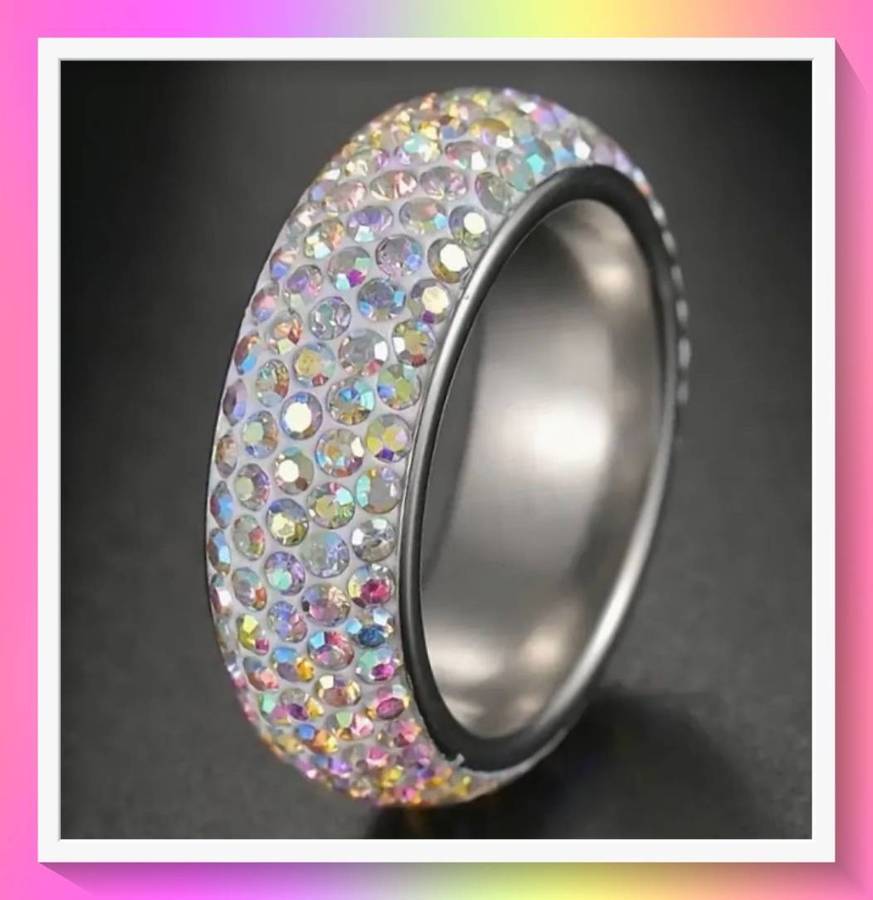 Exquisite Ring Set with Imitation Zirconia S8