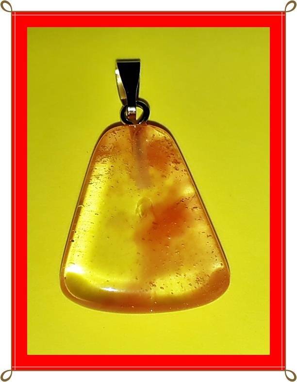 Ravishing Rose Quartz soft edge triangle Pendant