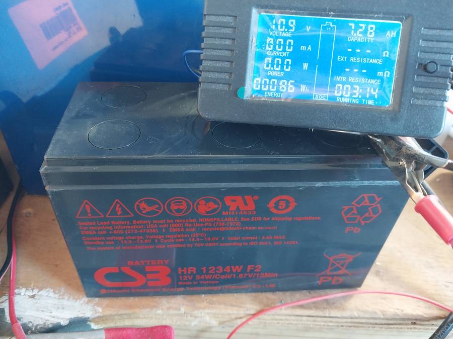 7.2AH 12V lead acid battery
