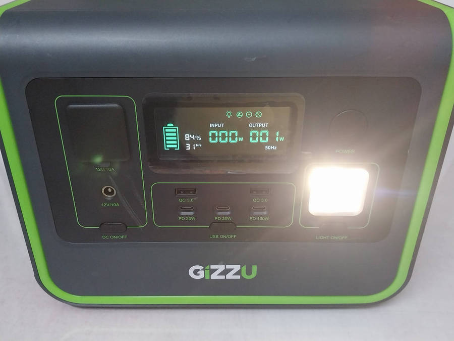 800W Gizzu Hero core 512WH lifepo4 portable power station