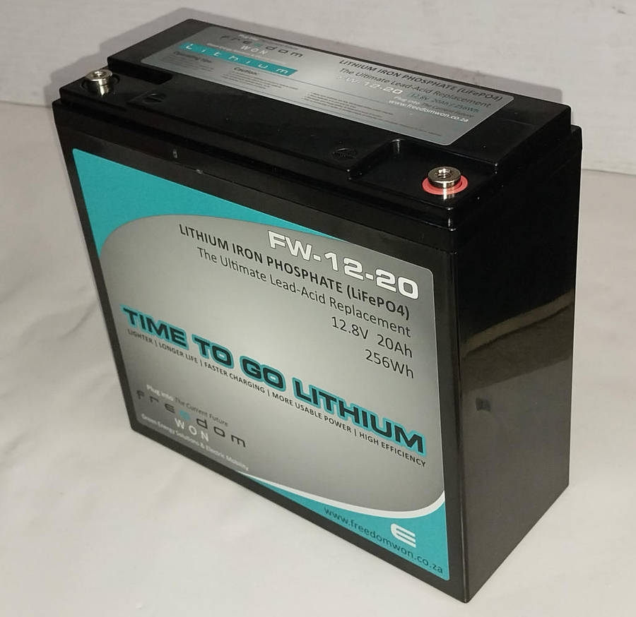 12.8V 20AH unboxed unused lifepo4 battery