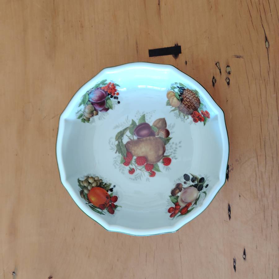 The Wiesenthal Paradise Valley 2142 Porcelain Fruit Dish Bowl